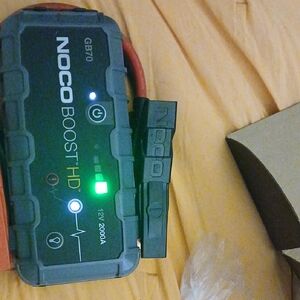 Black and Red Multi-Function Electronic Device